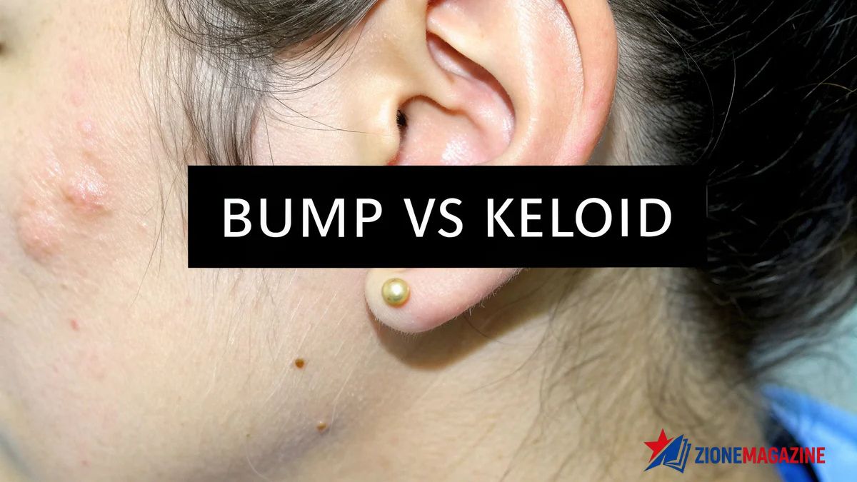 piercing bump vs keloid piercing bump vs keloid