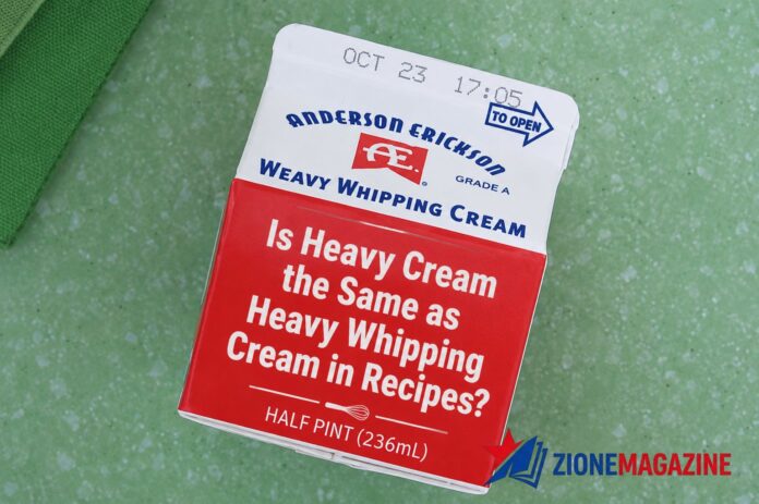is heavy cream the same as heavy whipping cream
